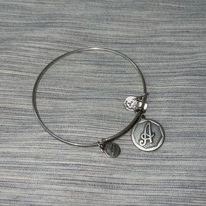 ‘A’ Initial Alex and Ani Bracelet